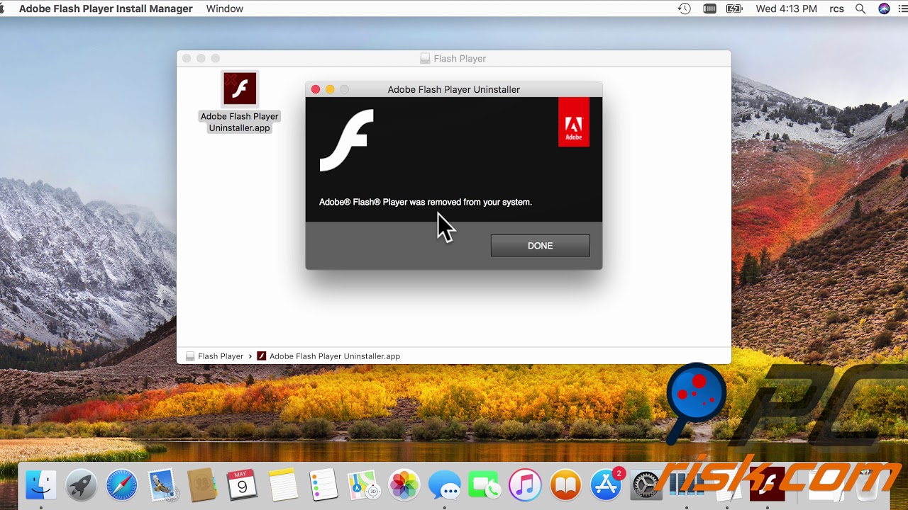 install adobe flash player mac